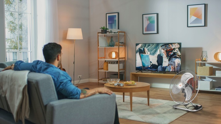 WIATRAK WENTYLATOR STOJĄCY PODŁOGOWY ŚCIENNY CICHY MOCNY PRZEMYSŁOWY