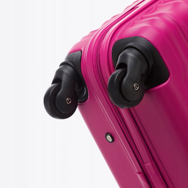 WITTCHEN Duża walizka z ABS-u z żebrowaniem