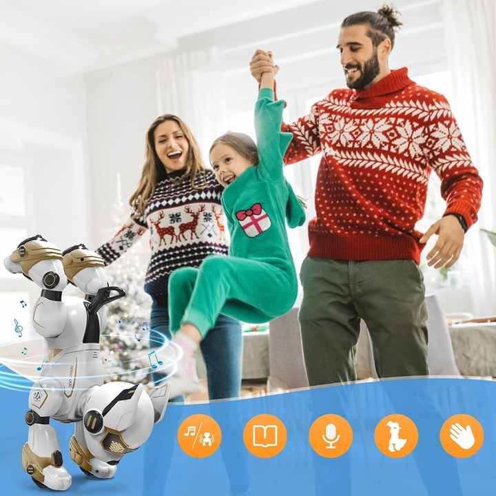 ROBOT PIES ZDALNIE STEROWANY INTERAKTYWNY DO ŚPIEWANIA I TAŃCZENIA