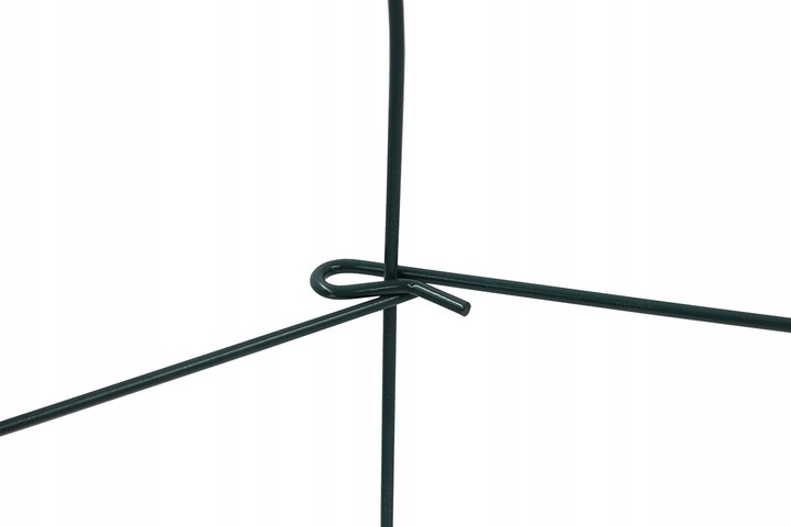 Metalowy Płotek Ogrodowy 61x305cm Ogrodzeniowy Płot Mały Niski Dekoracyjne