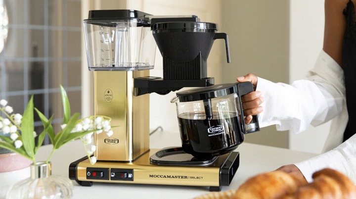 Ekspres przelewowy do kawy Moccamaster KBG 741 Select srebrny polerowany