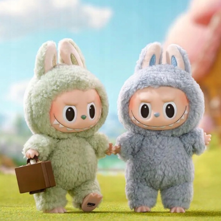 LABUBU EXCITING MACARON THE MONSTERS BRELOK PLUSZOWA MASKOTKA KOLEKCJONERSK