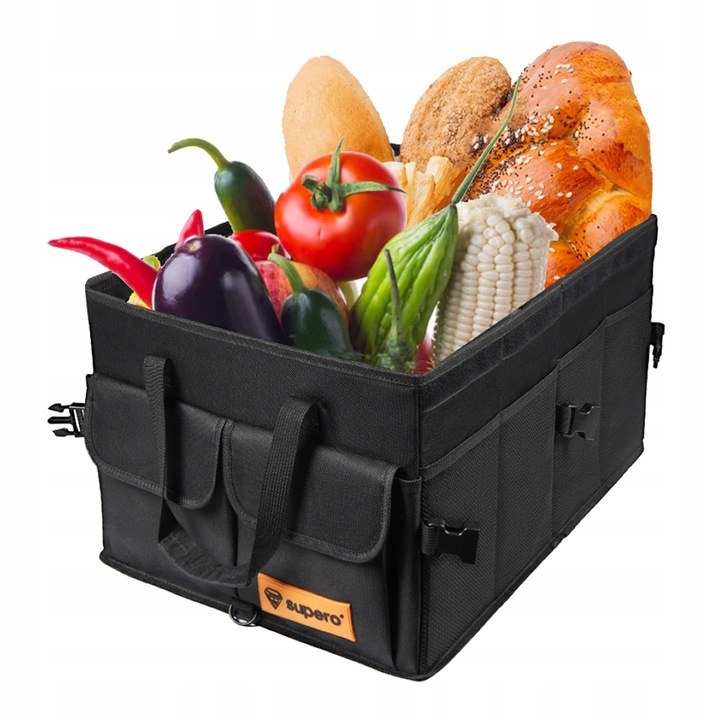 Organizer torba do bagażnika samochodu auta kufer, duży, samochodowy, mocny