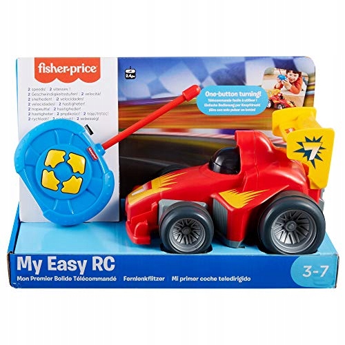 FISHER-PRICE MY EASY RC SAMOCHÓD ZDALNIE STEROWANY 3-7 LAT