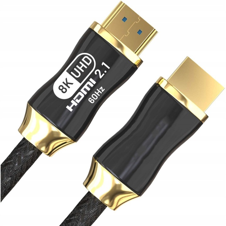 KABEL PRZEWÓD HDMI 2.1 ULTRA HDR 8K 60Hz 4K 120Hz 2m DO TELEWIZORA MONITORA