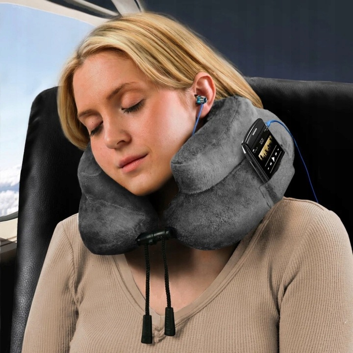 CABEAU AIR EVOLUTION PODUSZKA PODRÓŻNA ZAGŁÓWEK ROGAL NA SZYJĘ DMUCHANA