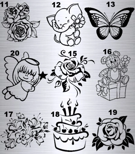 Srebrne Kolczyki 925 Kwiatki angielskie zapięcie