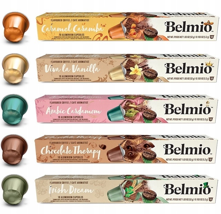 Belmio Kawy Smakowe do Nespresso 5x10 szt.