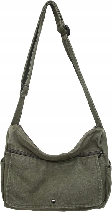 Canvas Crossbody Bag Messenger Bag dla kobiet i mężczyzn Vintage Tornister