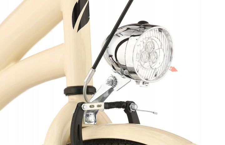 Rower miejski INDIANA Moena S1B 28 cali damski Cappuccino