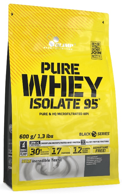 OLIMP PURE WHEY ISOLATE 95 600g BIAŁKO IZOLAT BIAŁKA WPI
