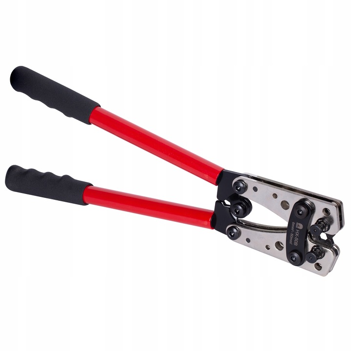 Zaciskarka do Końcówek Praska do Kabli Konektorów Tulejek 6-50mm2 HEX NEKU