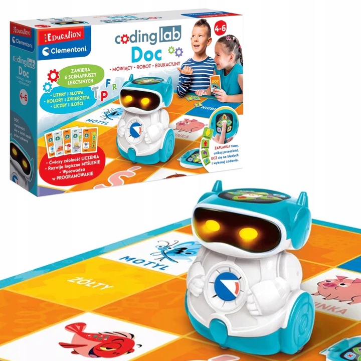 EDUKACYJNY ROBOT DOC CLEMENTONI 50730