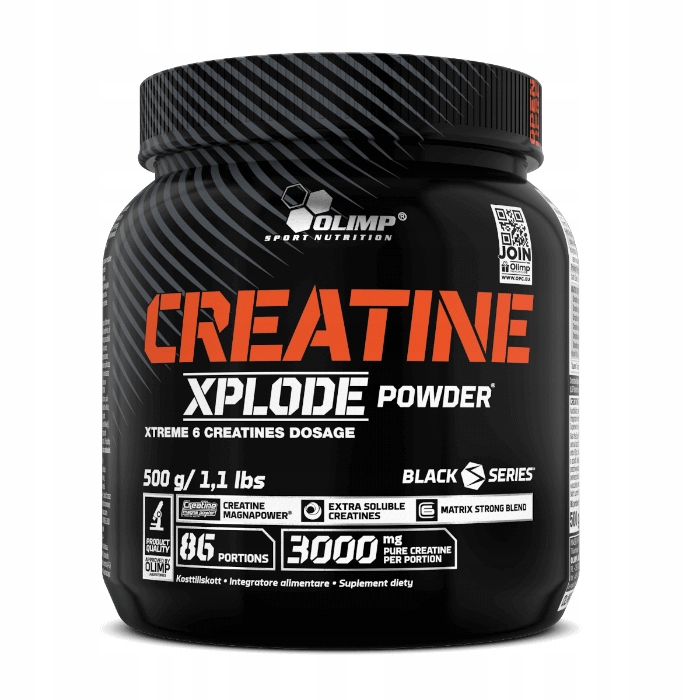 OLIMP CREATINE XPLODE 500G STACK KREATYNOWY ANANAS Kreatyna