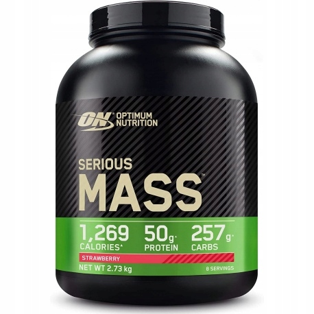 GAINER SERIOUS MASS OPTIMUM NUTRITION 2730g | Ciasteczkowy Ciastko z kremem