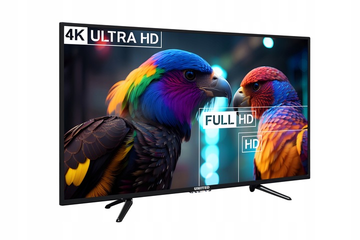 Telewizor LED United 43DU58 43 cale 4K UHD HDR DVB-T2 HEVC czarny