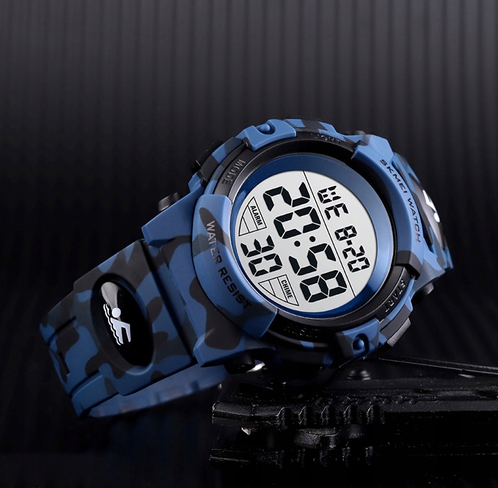 Zegarek dziecięcy SKMEI elektroniczny wiele funkcji