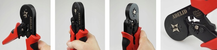 ZACISKARKA DO KONEKTORÓW KOŃCÓWEK + 500 TULEJEK