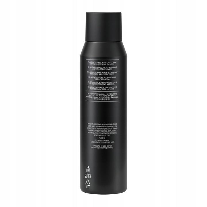 ADIDAS DYNAMIC PULSE DEZODORANT W SPRAYU DLA MĘŻCZYZN 150 ML