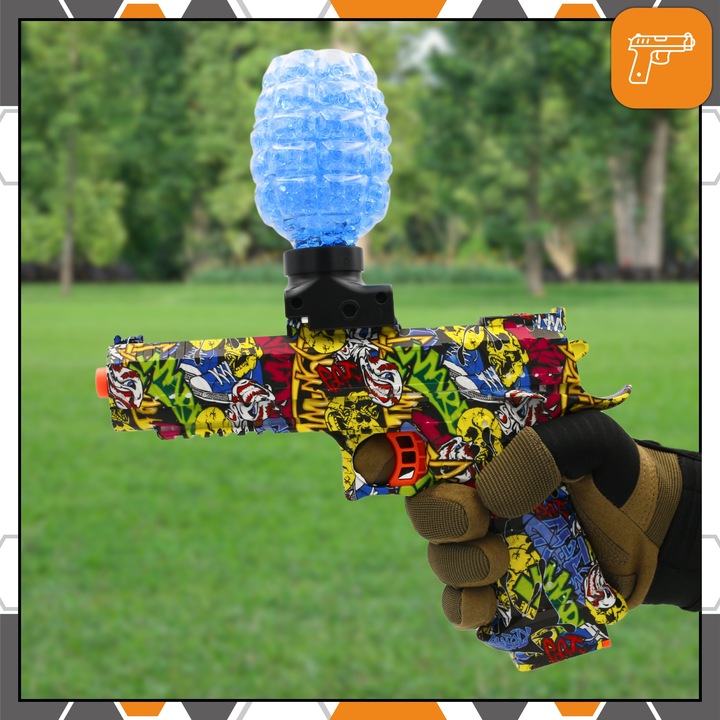 PISTOLET NA KULKI ŻELOWE AUTOMATYCZNY KARABIN DUŻY + GRATIS 3000 KULEK