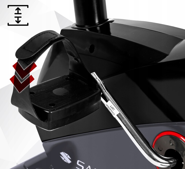 ROWER stacjonarny magnetyczny ZAX rowerek TRENINGOWY do ćwiczeń SAPPHIRE