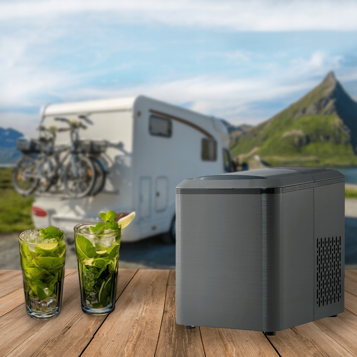 Kostkarka do lodu Kernau KIM 291 EG 100W 12kg/24h Regulacja kostek lodu