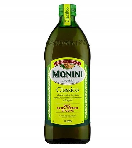 Oliwa Olio Extra Vergine Classico 1l Monini na rynek włoski bez pl napisów