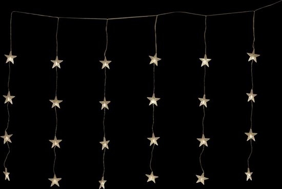 Kurtyna świetlna LED 1,2x0,8m girlanda lampki gwiazdy na okno świąteczne