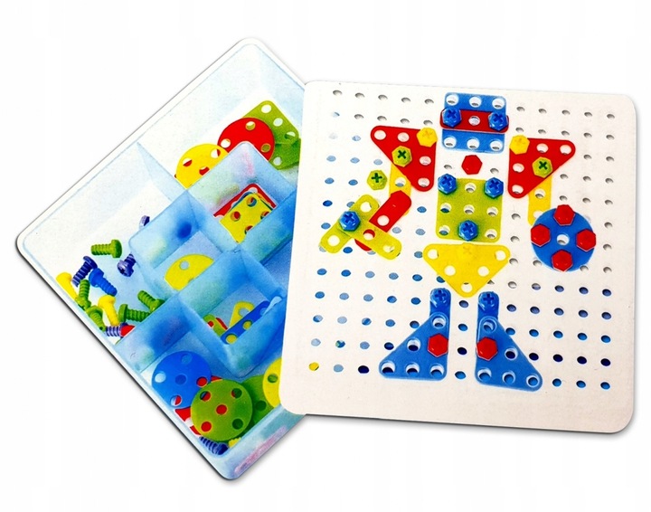 Zestaw konstrukcyjny Askato 180 elementów