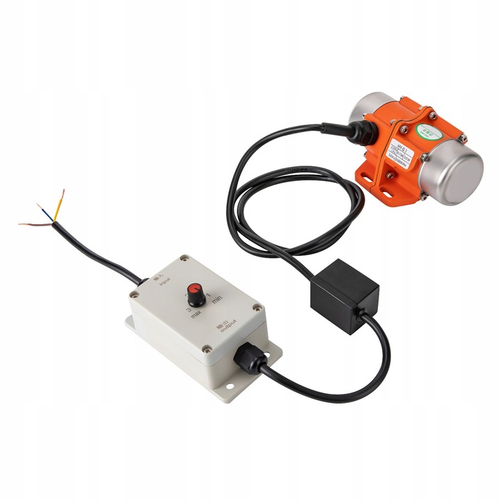 SILNIK WIBRACYJNY 3000 OBR/MIN Z REGULATOREM PRĘDKOŚCI, ELEKTRYCZNY SILNIK