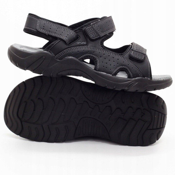 Sandały sportowe wkł.SKÓRA lekkie wygodne