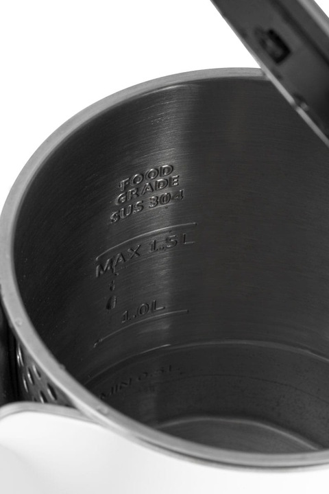 Czajnik elektryczny CONCEPT RK3300 1,5L regulacja temperatury biały 2200W