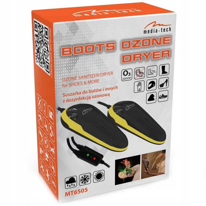 Suszarka do butów BOOTS OZONATOR DRYER MT6505 ozon