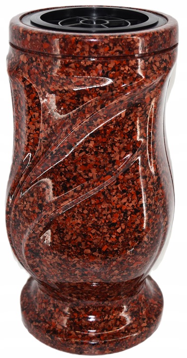 WAZON NAGROBNY - WAZON NA NAGROBEK+ MISA NAGROBNA ZESTAW WKŁAD Z KRATKĄ