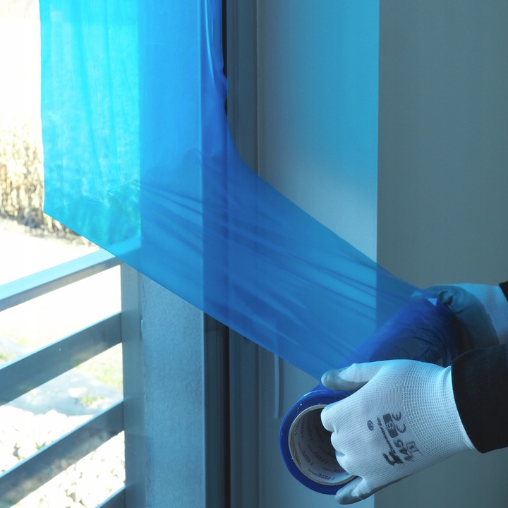 Samoprzylepna Folia Ochronna do Podłóg i Okien 75m