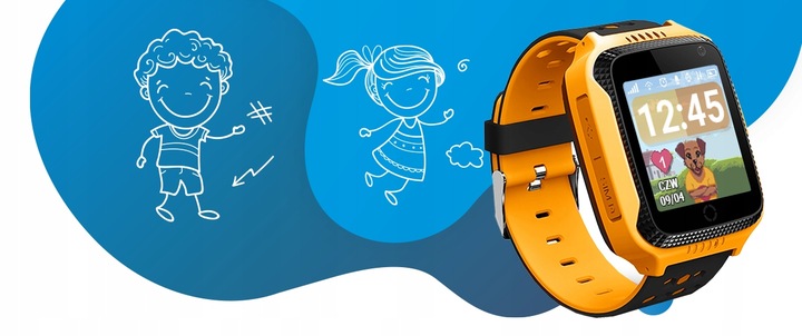 Cyfrowy Zegarek Smartwatch GPS dla dzieci Model:GO