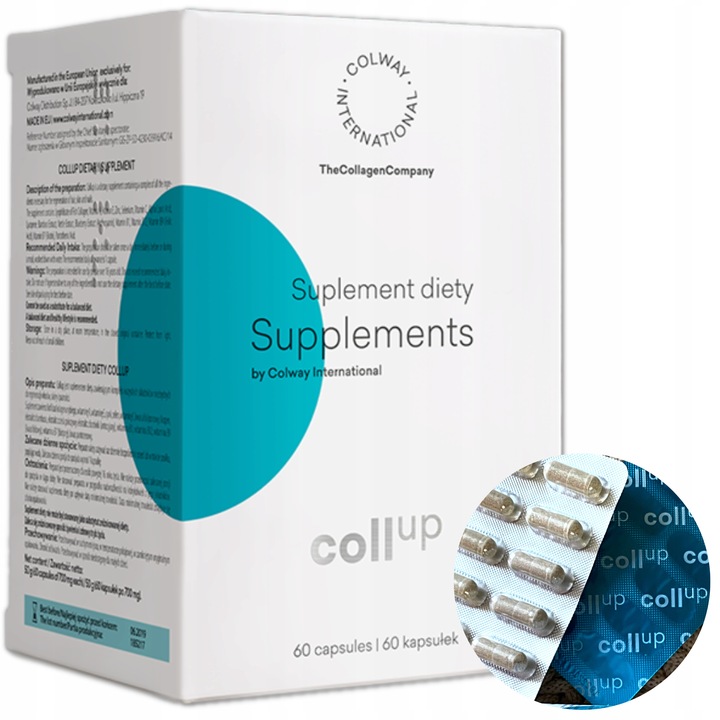 CollUp Kolagen Liofilizowany Rybi+ Selen+ Likopen+ Wit.C,A,E,B12,B1 COLWAY