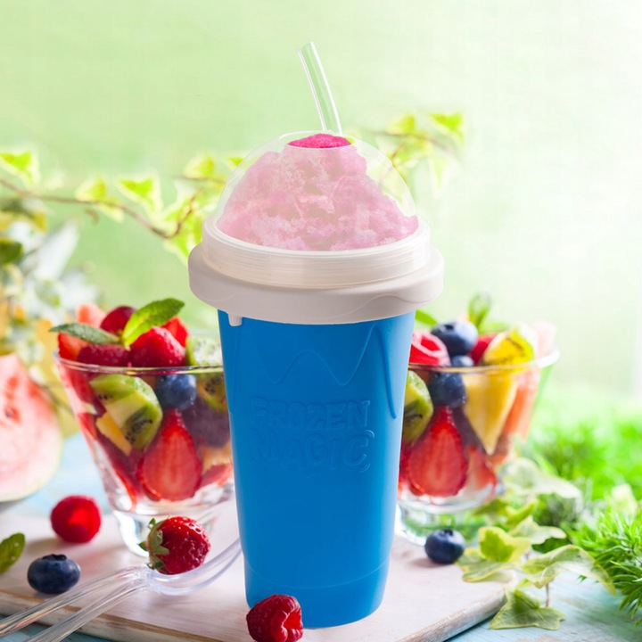 Kubek do Lodów Granity Sorbetów Slushy Koktajli Mrożonych 330ml