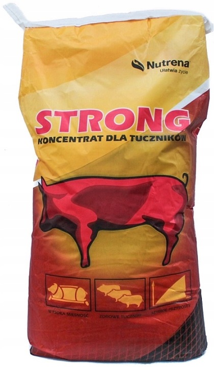 Koncentrat NUTRENA STRONG dla świń tuczników 25kg