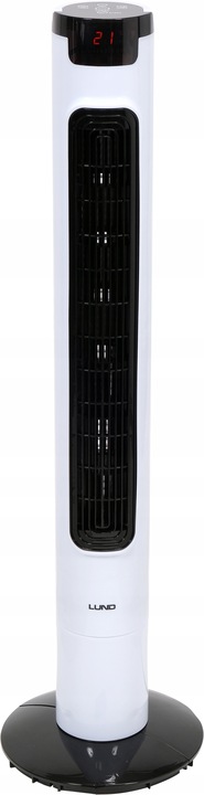 WENTYLATOR KOLUMNOWY LUND 95,5CM 50W WIATRAK PODŁOGOWY STOJĄCY LED +PILOT