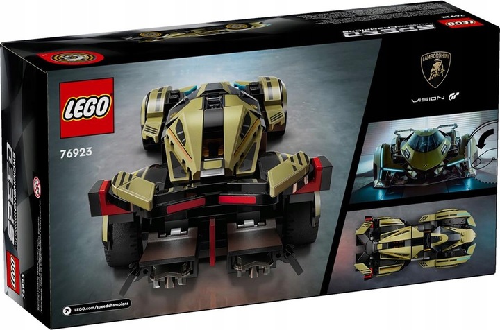 KLOCKI LEGO | SPEED CHAMPIONS 76923 LUKSUSOWE LAMBORGHINI V12 GT + TORBA