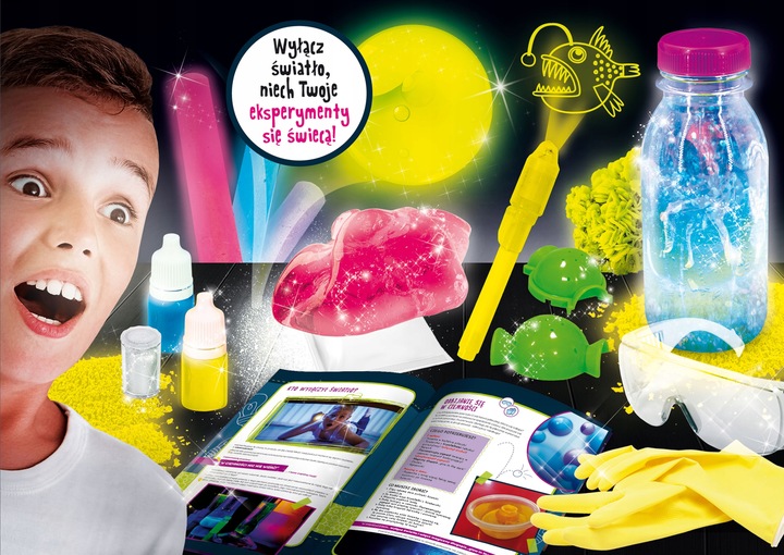 Laboratorium Ciemności I'M A GENIUS Eksperymenty ze Światłem LISCIANI