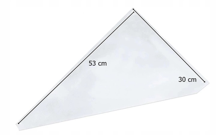 Rękaw cukierniczy worki dekoracji tortów pączki dekorator do tylki 1szt