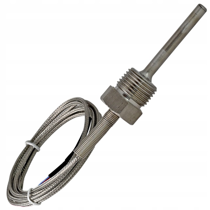 Czujnik temperatury Pt100 -30..+400°C gwint 1/2