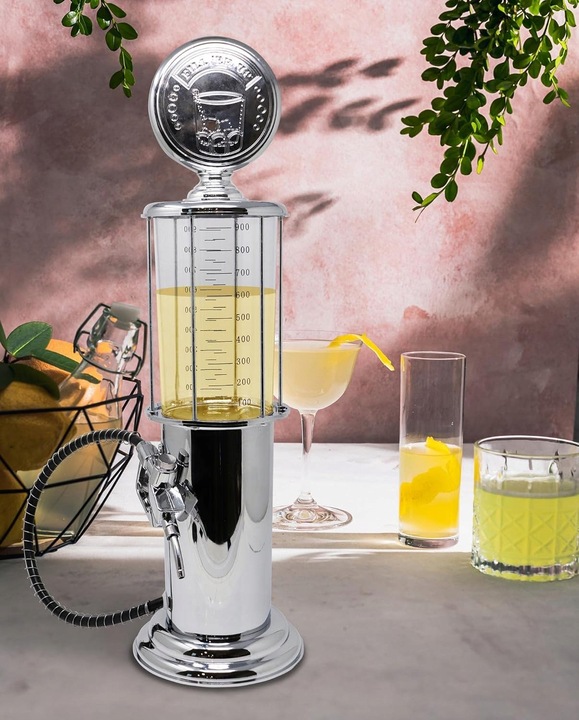 DOZOWNIK DO PIWA ALKOHOLU NALEWAK DYSTRYBUTOR PISTOLET Z WĘŻYKIEM 1L