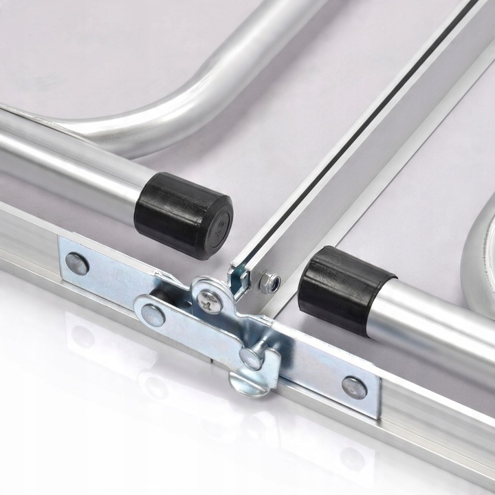 STÓŁ TURYSTYCZNY DO OGRODU SKŁADANY Z 4 KRZESŁAMI METEOR PESTA 60x120x53-69