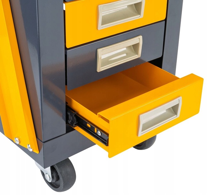 WÓZEK SPAWALNICZY DO SPAWAREK Z PÓŁKĄ NA BUTLE SZUFLADY MOBILNY 76x85x40cm