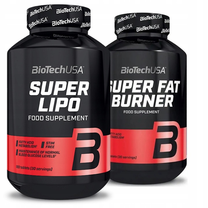 Biotech Super Fat Burner 120 tab Spalacz Tłuszczu