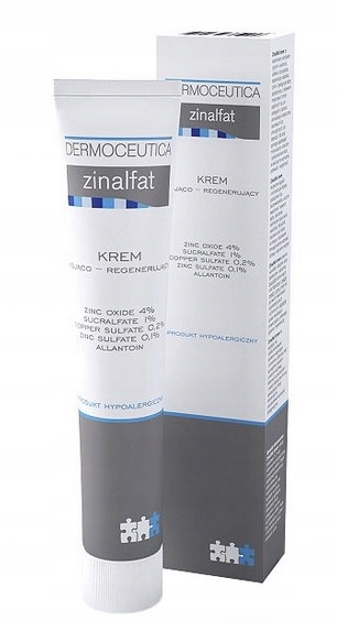 Zinalfat Krem Kojąco-Regenerujący z Cynkiem 50 ml