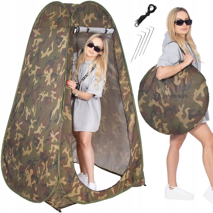 NAMIOT NA PRYSZNIC TOALETA WC PRZEBIERALNIA PRZENOŚNA KEMPINGOWY PLAŻOWY